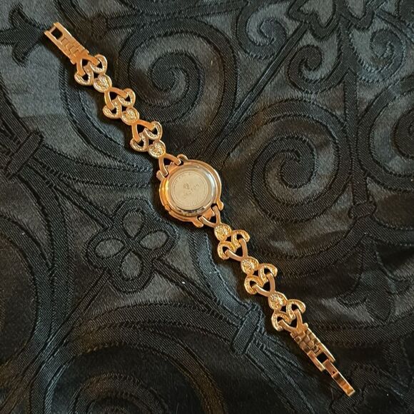 Croton  Rose Gold Plated Crystal Embellished Wristwatch main image 6